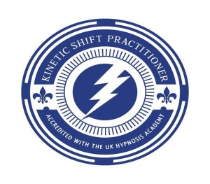 Kinetic Shift Practitioner accredited with the UK Hypnosis Academy